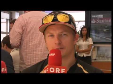 Italian GP ORF Kimi Räikkönen interview