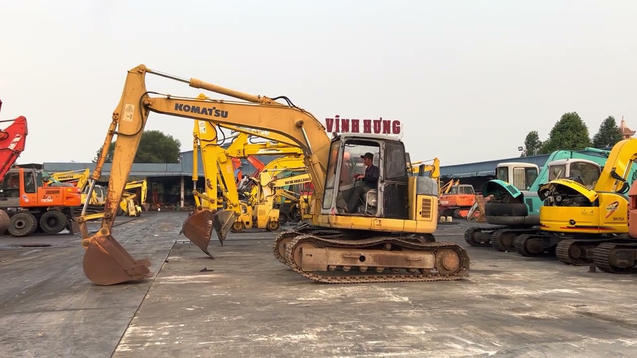 Mua Bán Xe Công Trình Komatsu Kobelco Hitachi Xe Đẹp Giá Cạnh Tranh