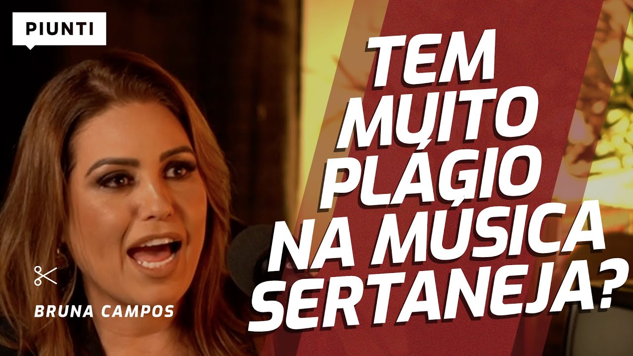 MÚSICA PARECIDA É PLÁGIO? | Piunti entrevista Bruna Campos