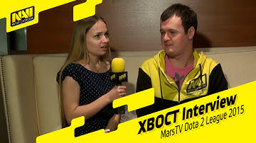 Interview with XBOCT @ Mars TV Dota 2 League (ENG SUBS AVAILABLE)