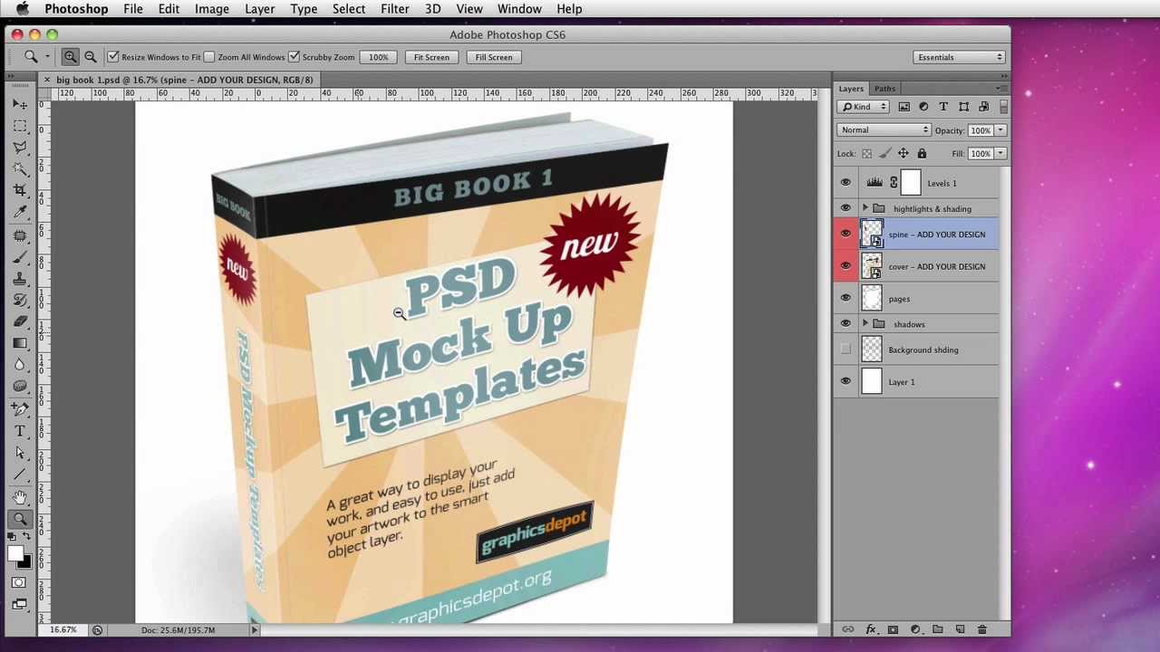 Download How To Edit Psd Smart Object Mockup Templates Youtube