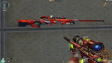 【CF】 Cross Fire China || AWM-Red Frame Hawk (AWM-裁决) VVIP !