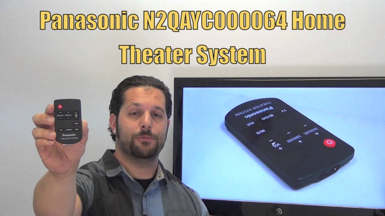 Panasonic N2QAYC000064 Theater System Remote Control www