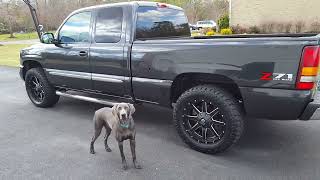 2003 GMC Sierra 1500 with Fuel Maverick rims and Toyo tires