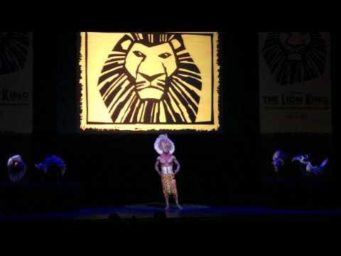 Lion King the Musical (Simba) at the Singapore Med...