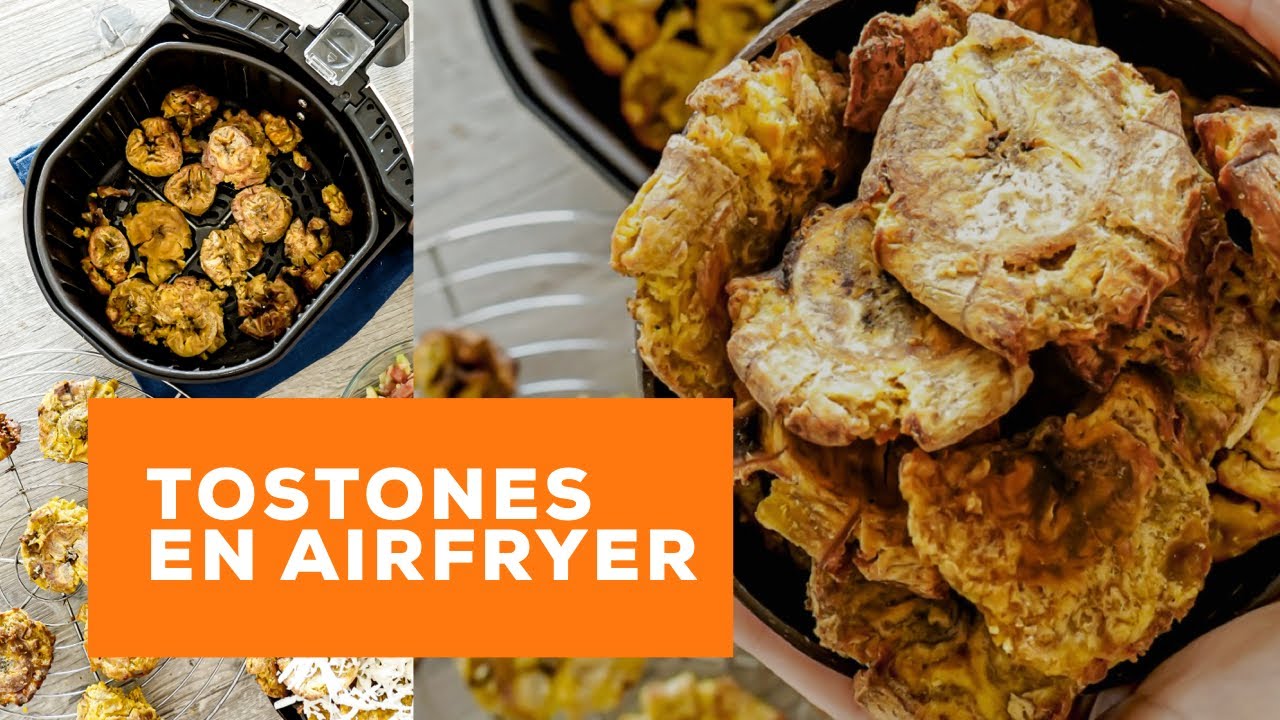 Air Fryer Tostones [Receta + Video] Tostones en Freidora de Aire