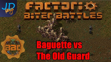 Factorio PvP Biter Battles ⚙️ BBChampions ⚙️ Baguette vs The Old Guard