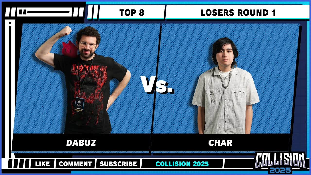 Collision 2025 - Dabuz (Rosalina & Luma) vs Char (Steve) - Top 8 - Losers Round 1 - SSBU SIngles
