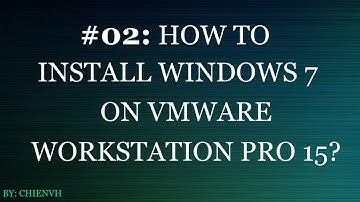 VMware Workstation #02| How to Install Windows 7 on VMware Workstation 15 Pro?