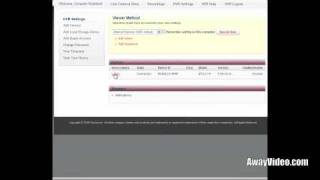 AwayVideo Remote IP Camera Setup Video