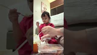 Allahuma baarik ❤️ Just small talk offering the camera #Baby #funny #fyp #parenthood #youtube