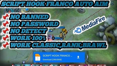 SCRIPT AUTO AIM HOOK FRANCO TERBARU 2021!! No Password BY CJAW CHANNEL