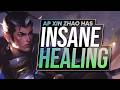 THE HEALING ON AP XIN ZHAO MAKES ME ACTUALLY UNKILLABLE...