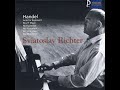 Sviatoslav Richter plays Handel keyboard suite in G Major, no.14, HWV 441（1980）