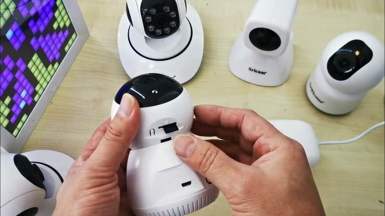 SriHome SH036 CCTV WiFi Camera How To Insert Memory Card YouTube