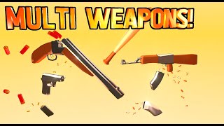 MULTIPLE WEAPONS!? ~ Switch Weapon & Attack System Tutorial!  (UPBGE 2.5B w/ Tips & Tricks)