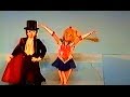 セーラームーンショーミュージカル うさぎ普通のJK服着用、そこららの変身