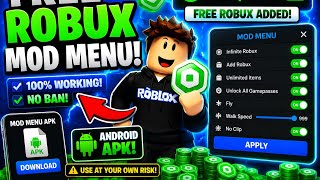🔥 Roblox Mod Menu V2.702.642 Unlimited Robux | Roblox Mod Apk *2026* screenshot 2