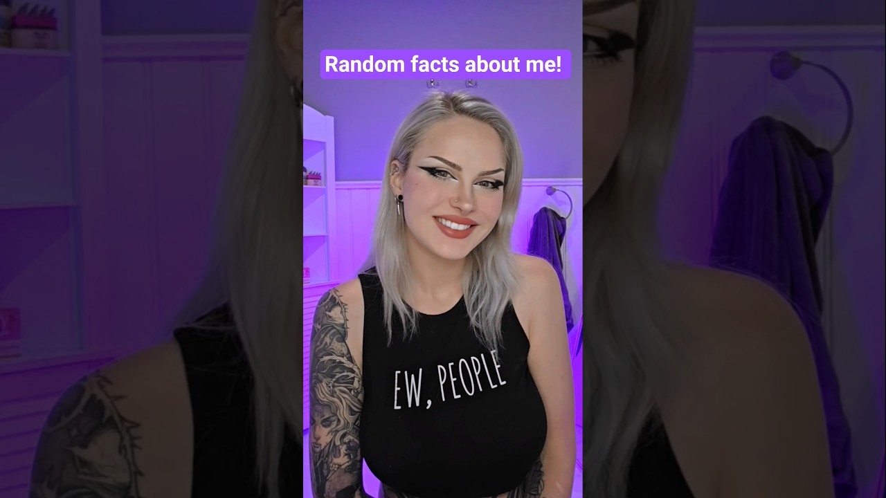 Sharing random facts about me!!