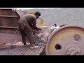 Amazing satisfying stone crushing  awsome rock mining machine stone crushing 