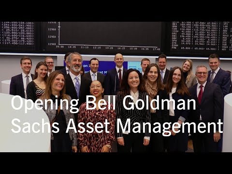 Opening Bell der Goldman Sachs Asset Management (GSAM)