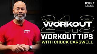 CrossFit Open Workout 24.3 Tips by CrossFit 21,326 views 1 month ago 2 minutes, 25 seconds