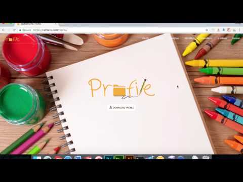 วีดีโอ: วิธีการติดตั้งโปรไฟล์
