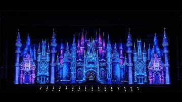 WINTER CASTEL LED MAPPING