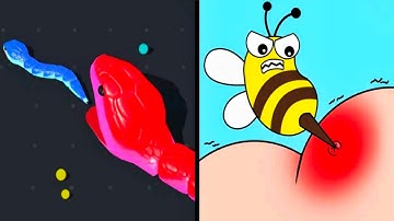 Tricky Brain Story Help Me vs Snake Clash - All Levels Gameplay (Android,iOS) Part 4