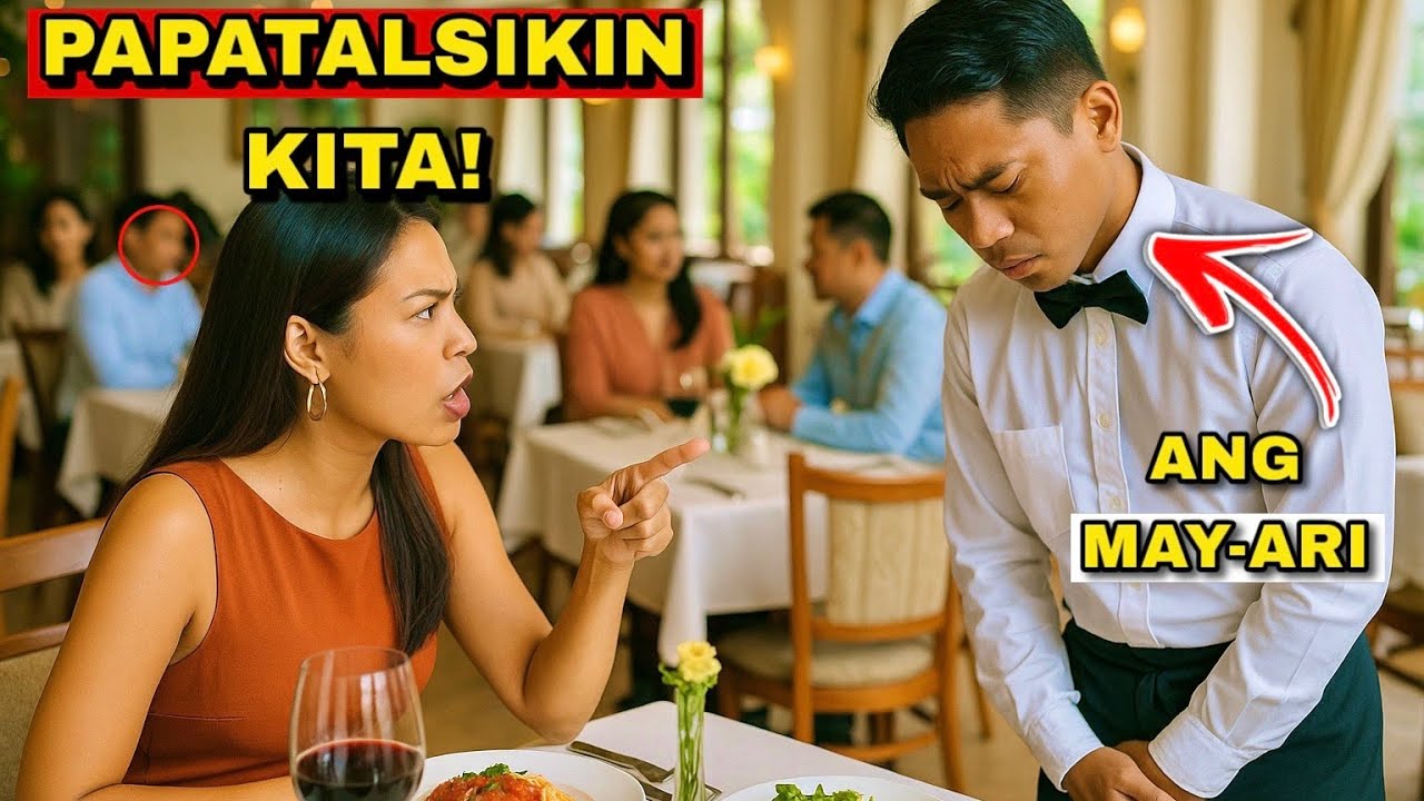 NAHAMAK ANG WAITER, NGUNIT HINDI NILA ALAM NA SIYA PALA ANG MAY-ARI NG RESTORAN….