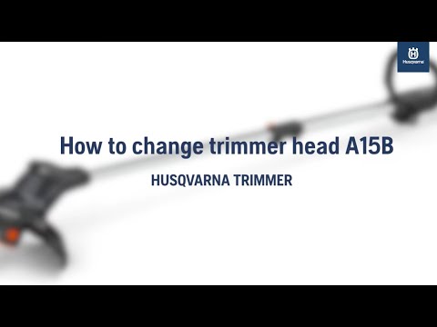 Husqvarna A15B spool replacement diagram