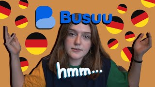 🇩🇪📱 learning german with BUSUU for a week! screenshot 1