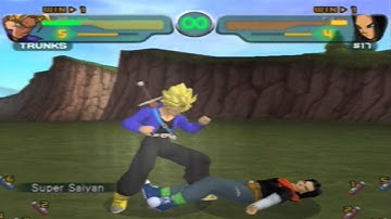 DBZ Budokai - Trunks VS Lapis (Android 17)