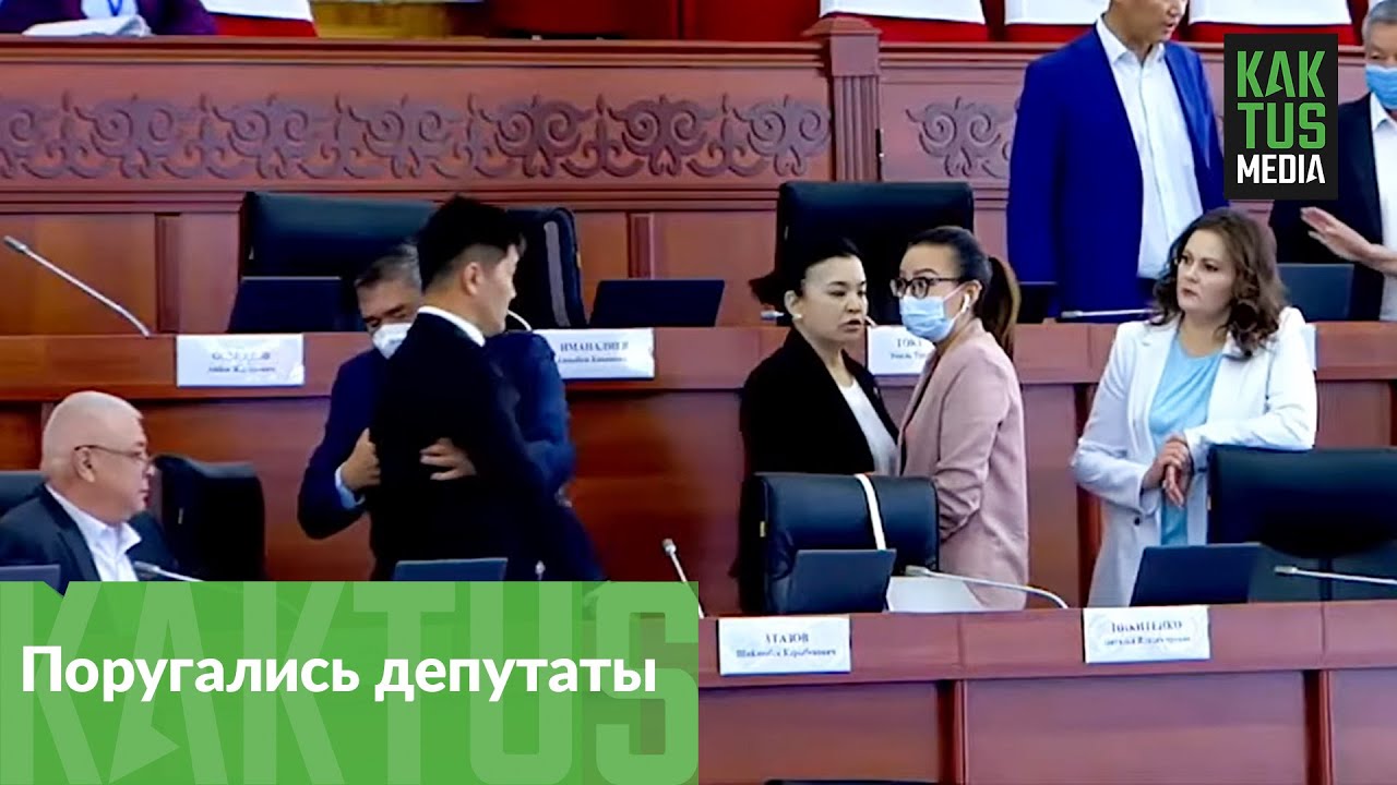В Жогорку Кенеше поругались депутаты 