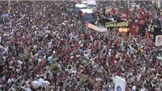 La Celebración y el Recorrido de la Selección Española por Madrid 2010