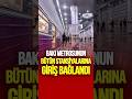 SON DƏQİQƏ! Bakı metrosunun bütün stansiyalarına giriş BAĞLANDI #shorts #tvmusavat #sevinctelmanqızı