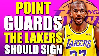 5 Point Guards The Lakers Should Sign This Offseason - 2021 NBA Free Agency