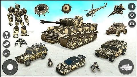 Army Tank Robot Car Game 3D - Android Gameplay #rekomendasivideo