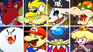 Paper Mario: The Thousand Year Door - All Bosses & Secret Bosses
➤Paper Mario The Thousand Year Door - All Bosses & Secret Bosses
This video shows gameplay of all Bosses & Secret Bosses from Paper Mario The Thousand Year Door for the Nintendo GameCube.
Paper Mario The Thousand Year Door Playlist - https://www.youtube.com/playlist?list=PLecbOkgyZiOnu89KdzLrvSbQqjwDqR5Lo
All Bosses & Secret Bosses:
0:00 - Lord Crump #1
3:07 - Gus (Optional Boss)
5:52 - Blooper
8:07 - Gold Fuzzy & Fuzzy Horde
10:38 - Red Bones
13:48 - Hooktail
21:42 - Vivian, Marilyn & Beldam
28:02 - Magnus von Grapple
34:10 - Armored Harriers
36:16 - Bowser
40:00 - Rawk Hawk
45:28 - Macho Grubba
56:06 - Atomic Boo (Optional Boss)
1:00:40 - Doopliss
1:05:46 - Doopliss (Fake Mario Form)
1:13:46 - Embers
1:16:21 - Cortez
1:24:29 - Lord Crump #2
1:31:05 - Smorg
1:36:56 - Bonetail (Pit of 100 Trials)
1:47:14 - Elite X-Nauts
1:48:47 - Magnus von Grapple 2.0
1:54:59 - Dark Bones
1:57:14 - Gloomtail
2:02:47 - Doopliss, Marilyn & Beldam
2:08:39 - Grodus
2:16:16 - Bowser & Kammy Koopy
2:26:20 - Shadow Queen (Final Boss)
➤No commentary gameplay by Velvu (2024) Paper Mario: The Thousand Year Door - All Bosses & Secret Bosses