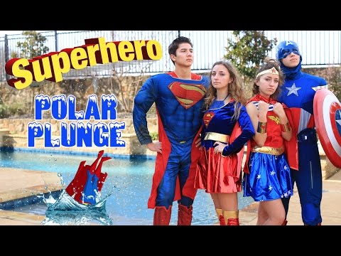 Favorite Character Polar Plunge 2017 | Brooklyn and Bailey Challenge Videos