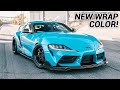 700HP MK5 SUPRA COLOR REVEAL!! + SLAMMED TESLA MODEL 3!!