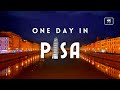 One day in pisa italy  enjoy the sights of pisa in day and night  4k