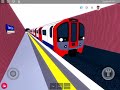 Riding Victoria Line in ROBLOX MTG from downing square to Wayholt.