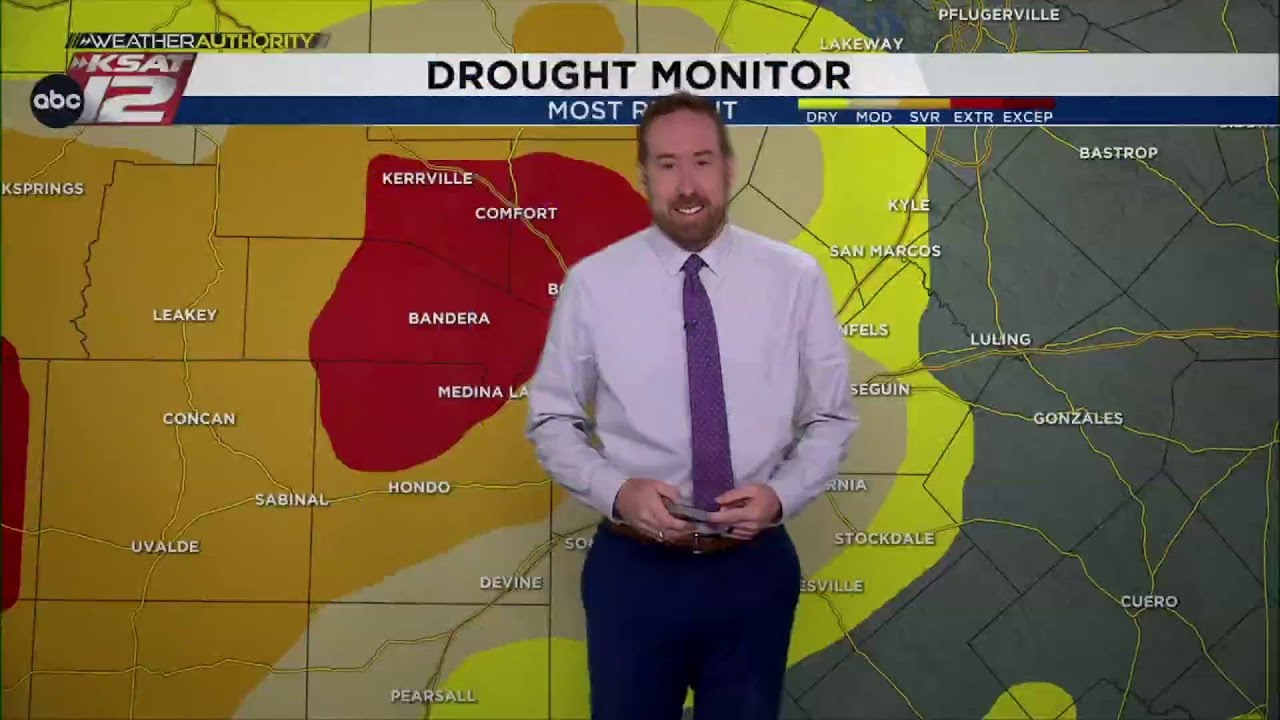 Hot, dry weekend ahead, but relief in the extended forecast - YouTube