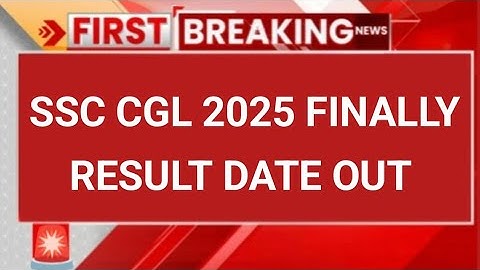 ssc cgl result 2025 | ssc cgl result date 2025 | ssc cgl 2025 out tomorrow! | ssc cgl 2025 result