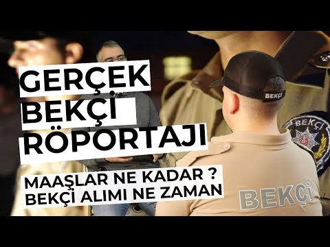 BEKÇİ İLE RÖPORTAJ 2021 (MAAŞLARI NE KADAR - BEKÇİ ALIMI NE ZAMAN?)