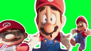 Greenscreen Super Mario Bros Trailer + Superbowl Trailer