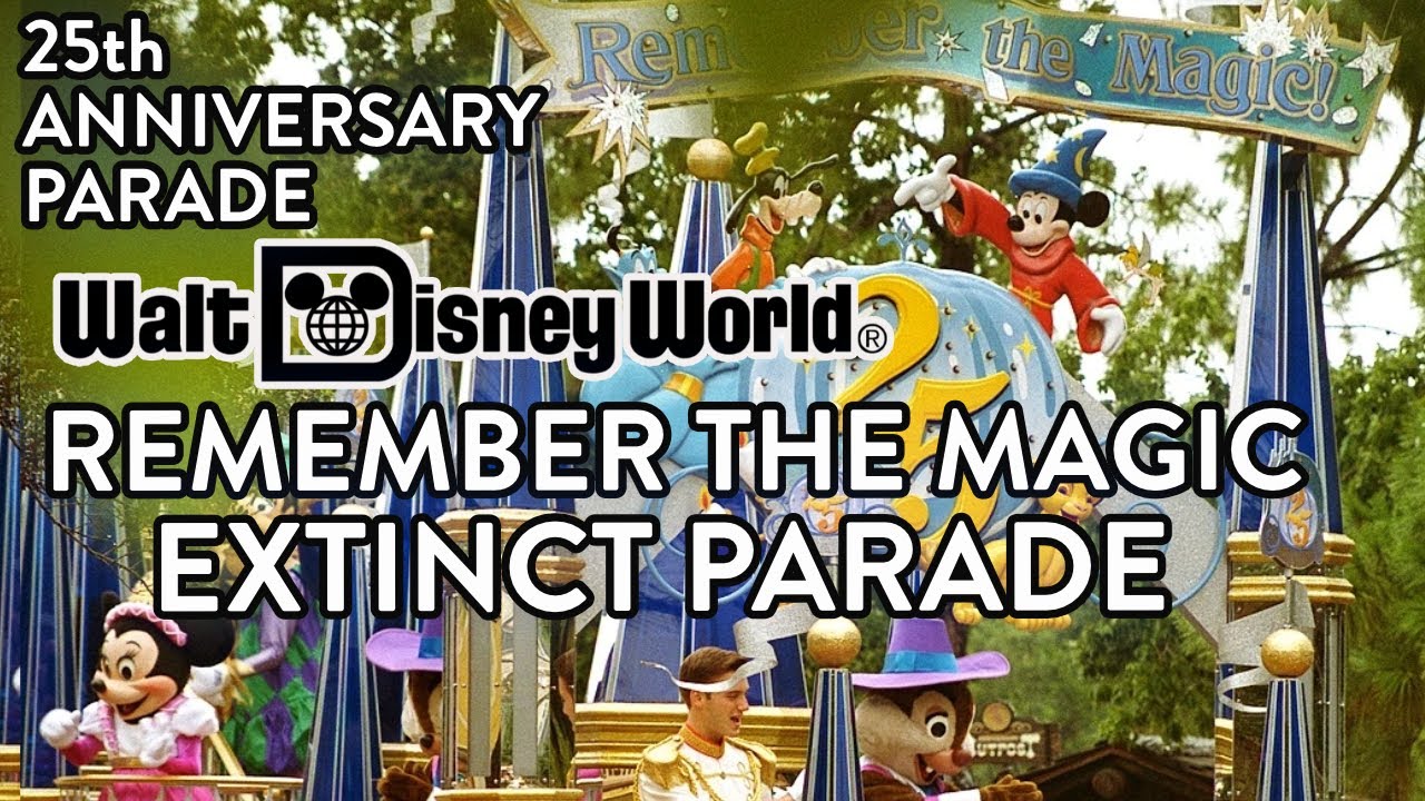 Walt Disney World Epcot 25th Anniversary Remember the