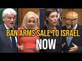 Mps question arms sale to israel george galloway embarrasses labour for silence  janta ka reporter