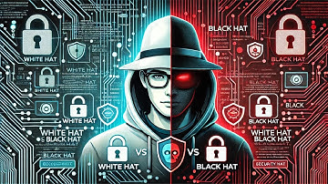 🔍 White Hat vs Black Hat Hackers | What’s the Difference? | Ethical Hacking Explained #hacking